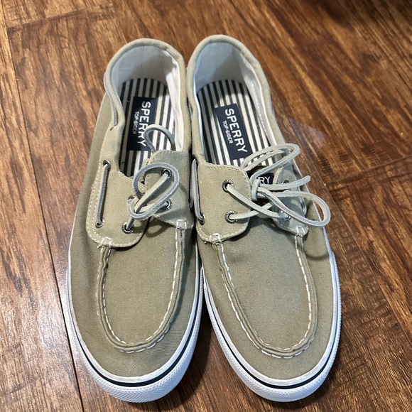 Sperry Men's Olive Boat Shoes - Picture 3 of 5